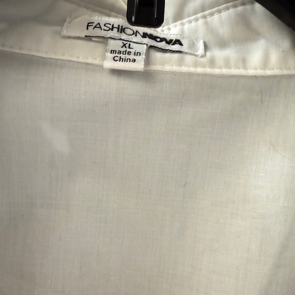 Fashion Nova Chic Black and White Mini Skirt and top set - Picture 11 of 16